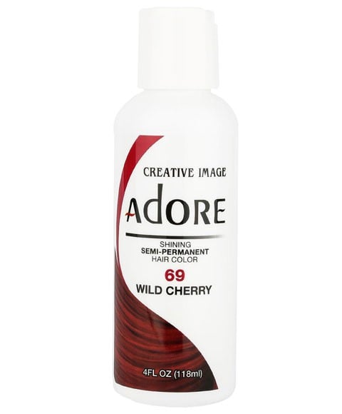 ADORE SHINING SEMI PERMANENT HAIR COLOR WILD CHERRY 