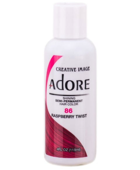 ADORE SHINING SEMI PERMANENT HAIR COLOR RASPBERRY TWIST 
