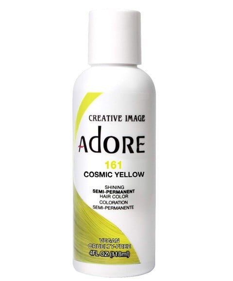 ADORE SHINING SEMI PERMANENT HAIR COLOR COSMIC YELLOW 