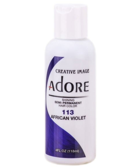 ADORE SHINING SEMI PERMANENT HAIR COLOR AFRICAN VIOLET 