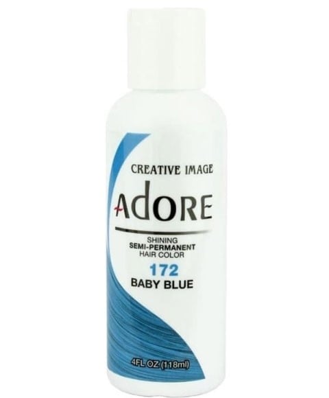ADORE SHINING SEMI PERMANENT HAIR COLOR BABY BLUE 