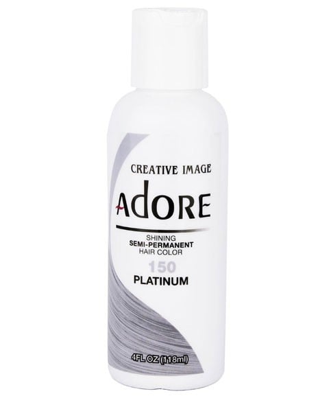 ADORE SHINING SEMI PERMANENT HAIR COLOR PLATINUM 