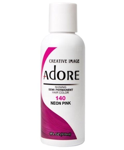 ADORE SHINING SEMI PERMANENT HAIR COLOR NEON PINK 