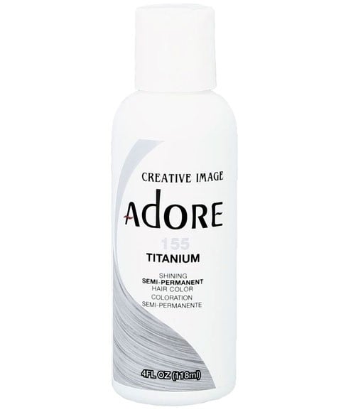 ADORE SHINING SEMI PERMANENT HAIR COLOR TITANIUM 