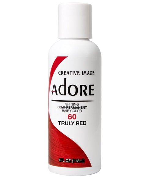 ADORE SHINING SEMI PERMANENT HAIR COLOR TRULY RED 