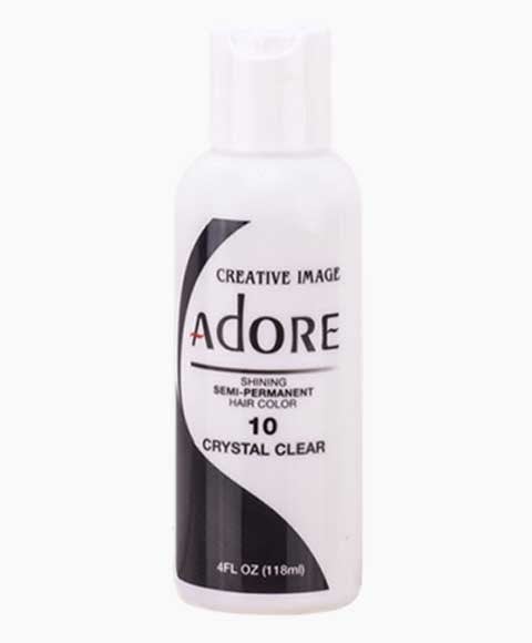 ADORE SHINING SEMI PERMANENT HAIR COLOR CRYSTAL CLEAR 