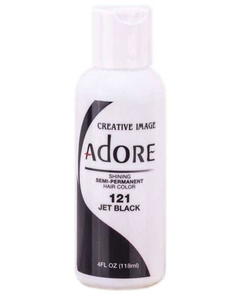 ADORE SHINING SEMI PERMANENT HAIR COLOR JET BLACK 