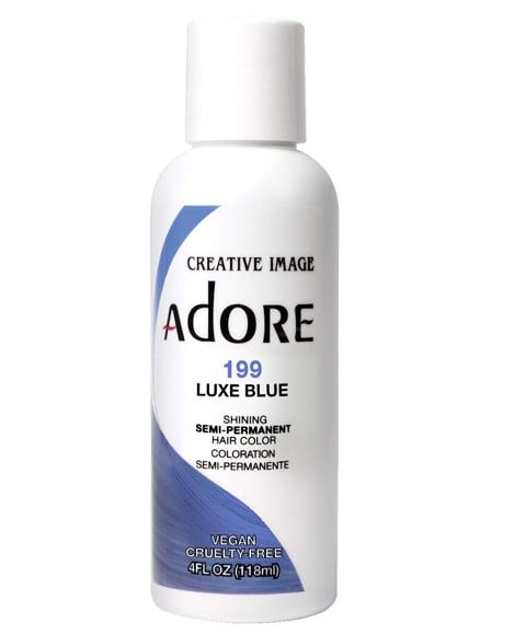 ADORE SHINING SEMI PERMANENT HAIR COLOR LUXE BLUE 