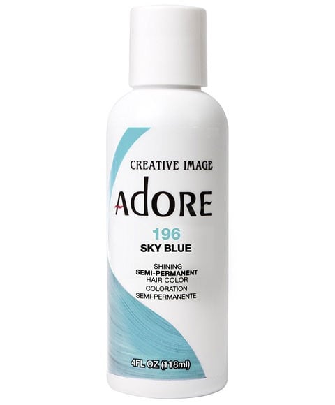 ADORE SHINING SEMI PERMANENT HAIR COLOR SKY BLUE 
