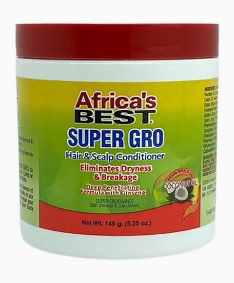 AFRICAS BEST SUPER GRO HAIR AND SCALP CONDITIONER 
