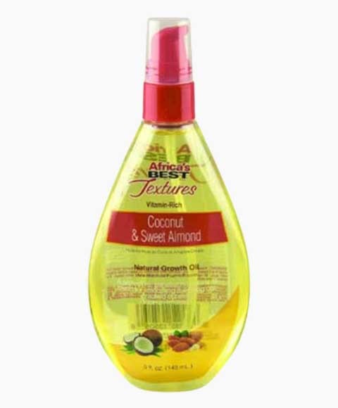 AFRICAS BEST TEXTURES COCONUT AND SWEET ALMOND GROWTH OIL