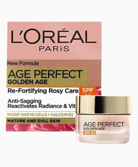 AGE PERFECT GOLDEN AGE RE FORTIFYING ROSE CARE SPF 20 