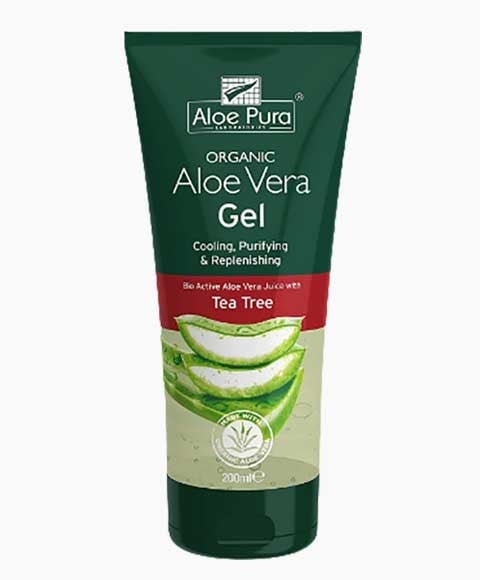ALOE PURA ALOE VERA GEL WITH TEA TREE 