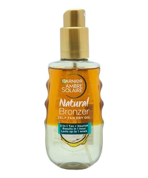 AMBRE SOLAIRE NATURAL BRONZER SELF TAN DRY OIL WITH COCONU