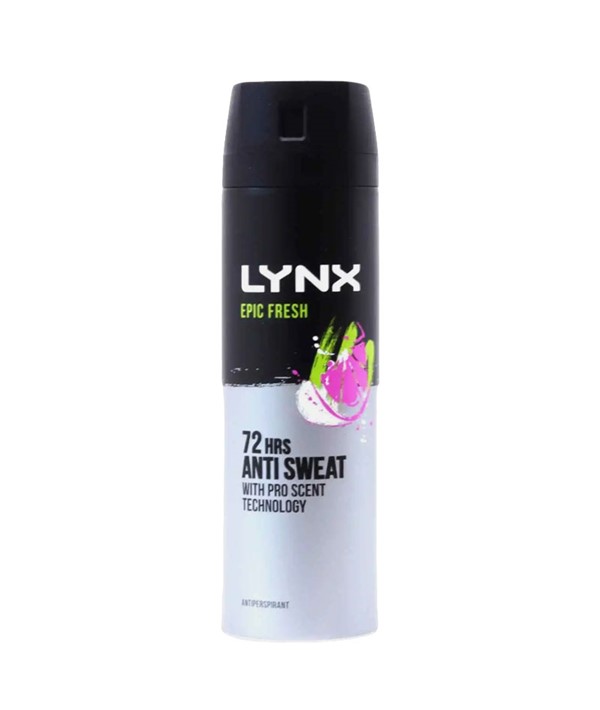 LYNX EPIC FRESH 72HRS  ANTI SWEAT ANTIPERSPIRANT 