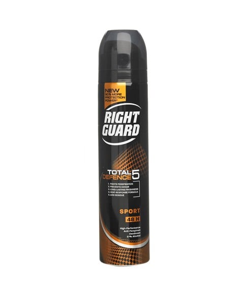 RIGHT GUARD TOTAL DEFENCE SPORT ANTIPERSPIRANT 