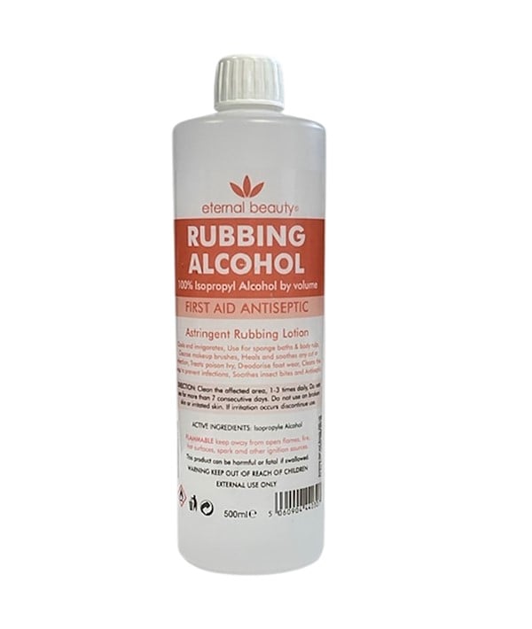 100 PERCENT RUBBING ALCOHOL FIRST AID ANTISEPTIC