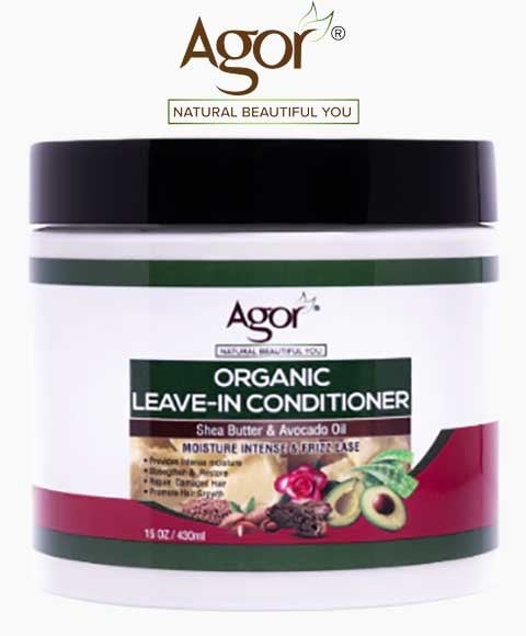 ORGANIC LEAVE IN CONDITIONER WITH SHEA BUTTER AND AVOCADO