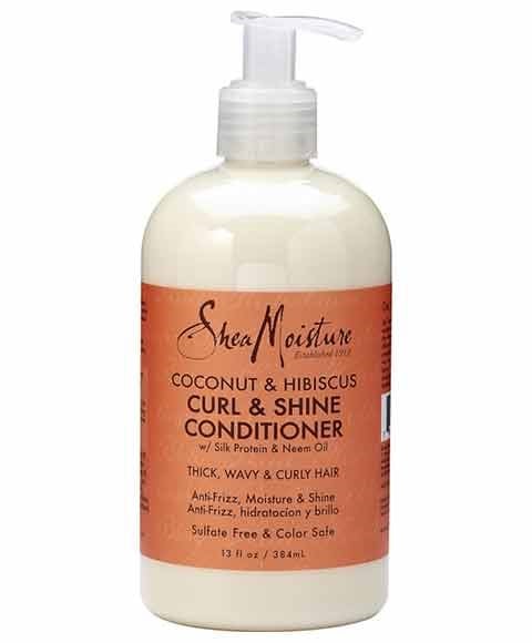 COCONUT AND HIBISCUS CURL AND SHINE CONDITIONER 