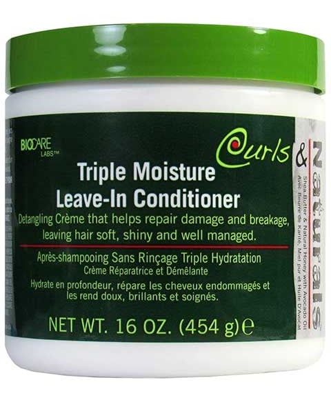 CURLS TRIPLE MOISTURE LEAVE IN CONDITIONER 