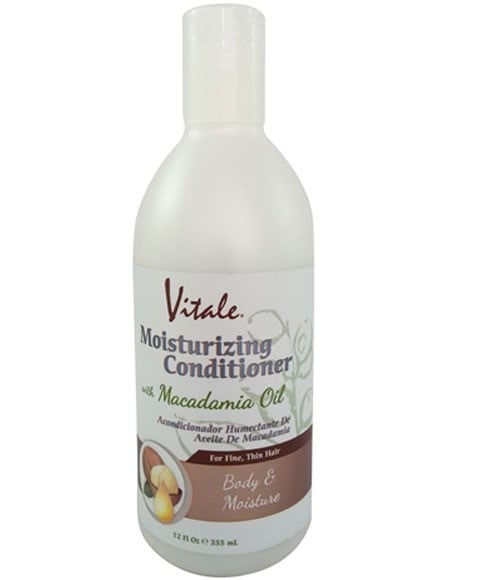 VITALE MOISTURIZING CONDITIONER WITH MACADAMIA OIL 