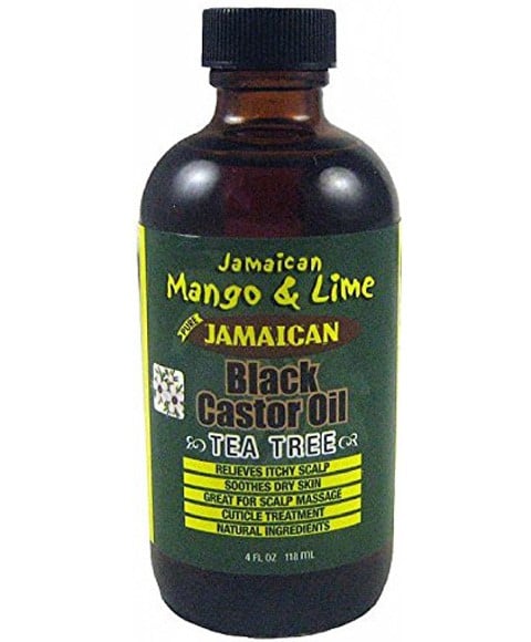 JAMAICAN MANGO AND LIME BLACK CASTOR OIL TEA TREE 