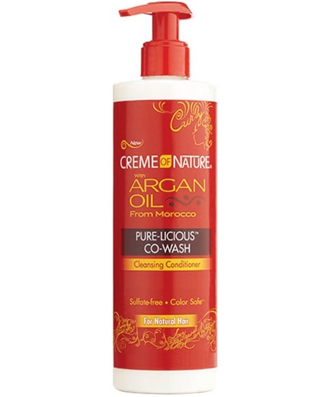 ARGAN OIL PURE LICIOUS CO WASH CLEANSING CONDITIONER 
