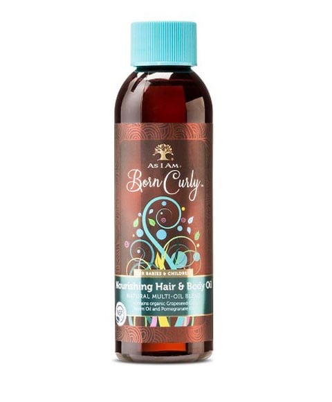 AS I AM BORN CURLY NOURISHING HAIR AND BODY OIL 