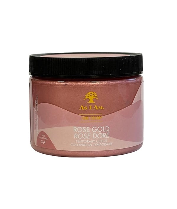AS I AM TEMPORARY CURL COLOR ROSE GOLD 