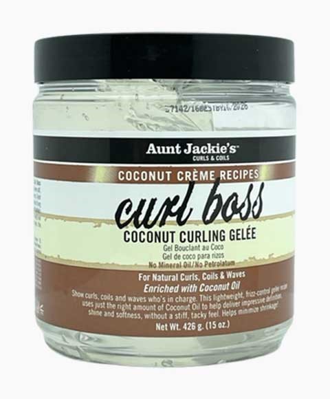 AUNT JACKIES CURL BOSS COCONUT CURLING GELEE 