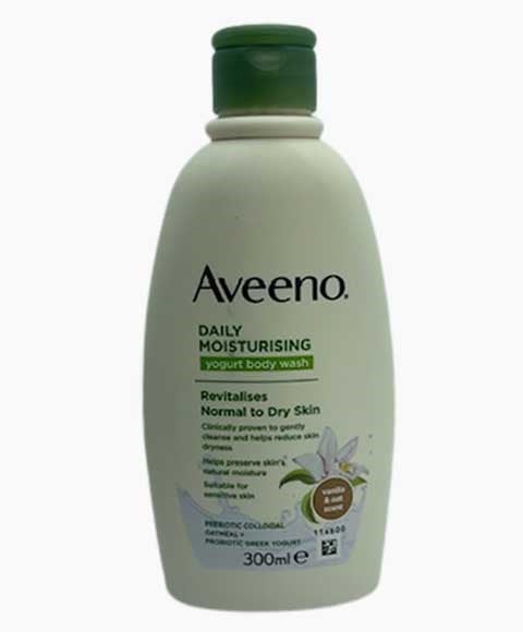 AVEENO DAILY MOISTURIZING VANILLA AND OAT SCENT YOGURT BOD