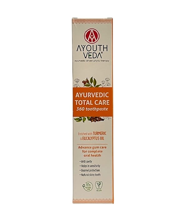 AYOUTH VEDA AYURVEDIC TOTAL CARE 360 TOOTHPASTE 