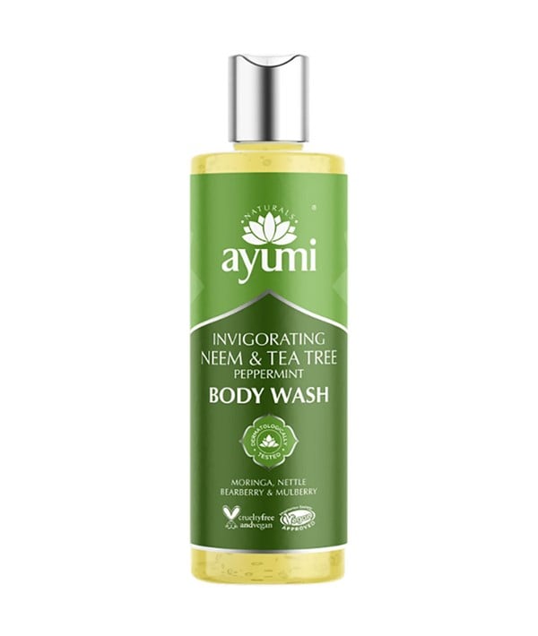 AYUMI NATURALS NEEM AND TEA TREE BODY WASH 