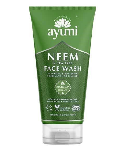 AYUMI NATURALS NEEM AND TEA TREE FACE WASH 