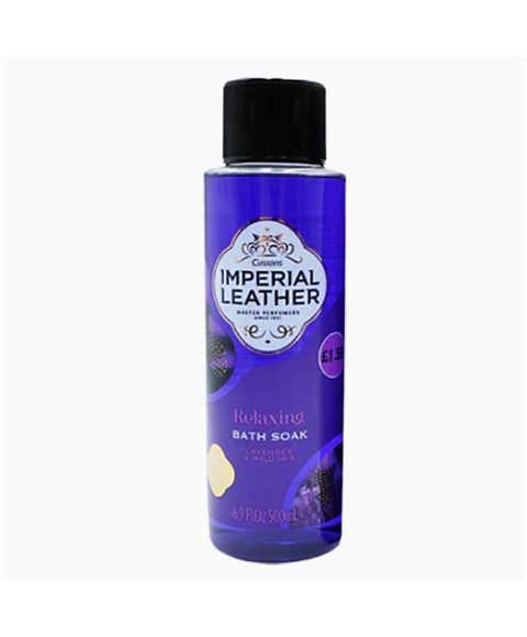 IMPERIAL LEATHER RELAXING LAVENDER WILD IRIS RELAXING BATH