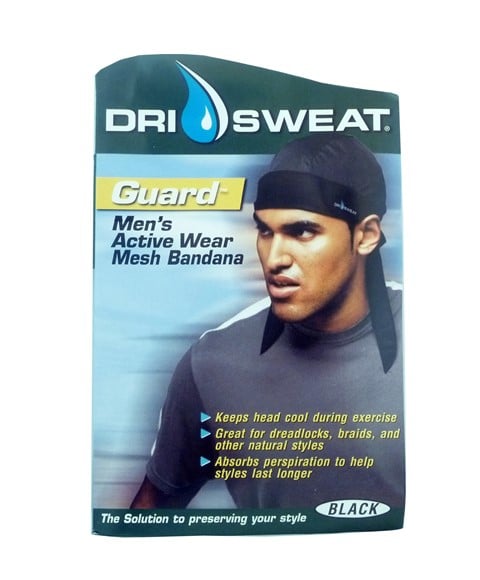 DRI SWEAT GUARD MENS ACTIVE WEAR MESH BANDANA 