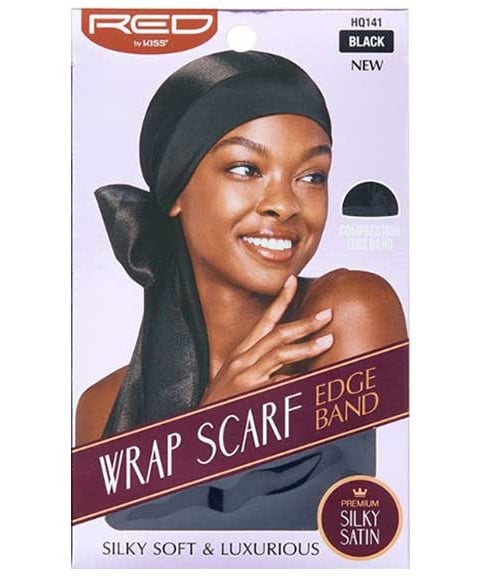 WRAP SCARF EDGE BAND BLACK HQ141 