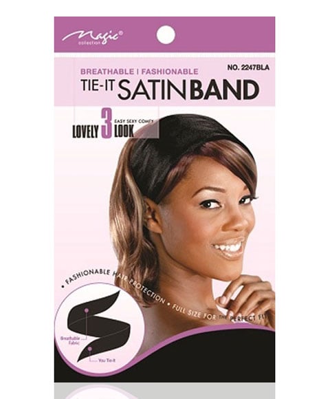 MAGIC COLLECTION TIE IT SATIN BAND 