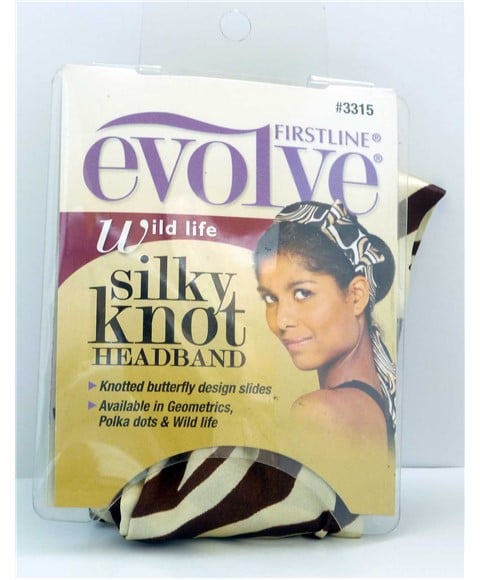 EVOLVE WILD LIFE SILKY KNOT HEADBAND 
