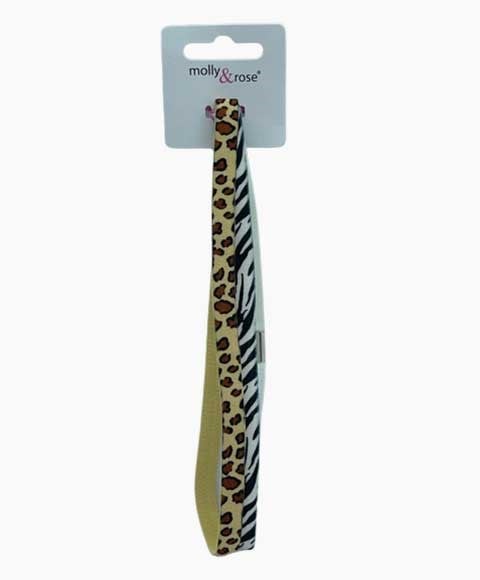 ELASTIC BANDEAU ANIMAL PRINT ELASTIC BAND 8386 