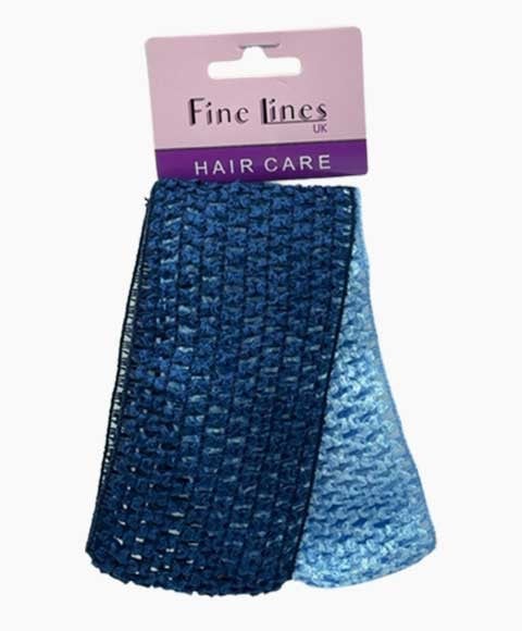 FINE LINESUK 2PK HEAD BAND BLUE AND SKY BLUE 