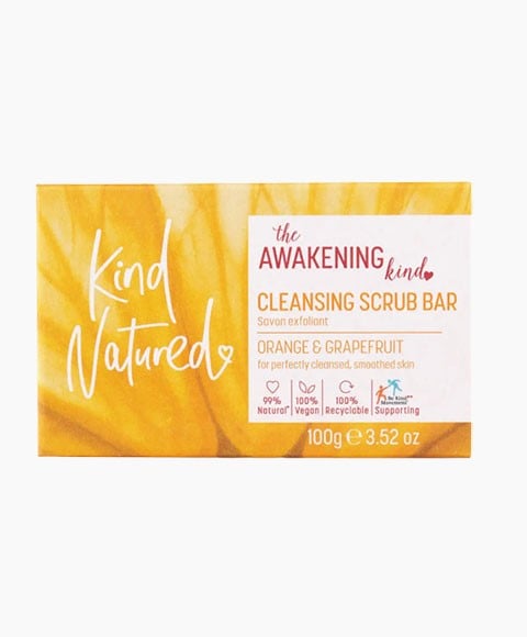 THE AWAKENING KIND ORANGE GRAPEFRUIT CLEANSING SCRUB BAR 