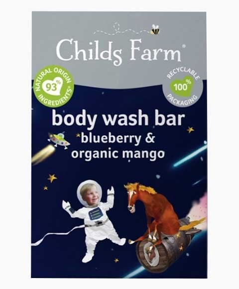 CHILDS FARM BODY WASH BAR WITH BLUEBERRY AND ORGANIC MANGO