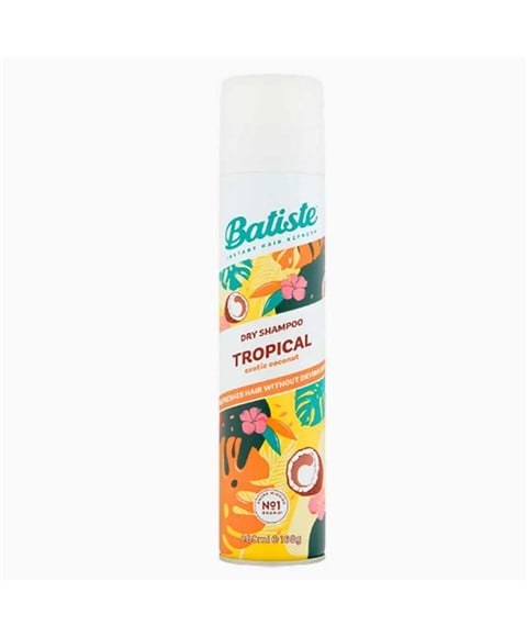 BATISTE DRY SHAMPOO SPRAY TROPICAL EXOTIC COCONUT 