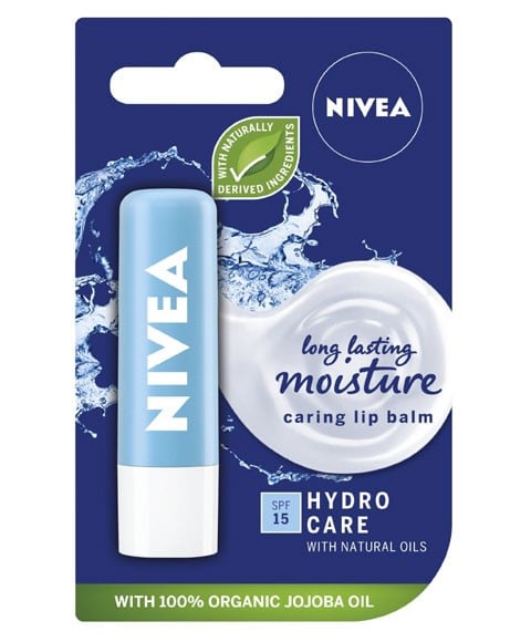 NIVEA LONG LASTING MOISTURE JOJOBA OIL LIP BALM 