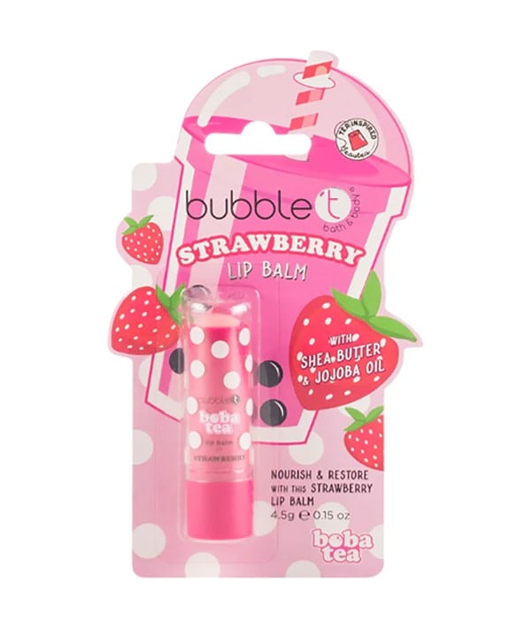 BOBA TEA STRAWBERRY LIP BALM 
