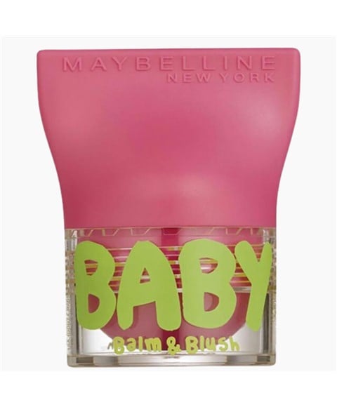 MAYBELLINE BABY LIP BALM AND BLUSH 02 FLIRTY PINK 
