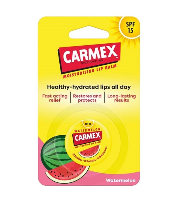 CARMEX MOISTURISING LIP BALM POT WATERMELON 