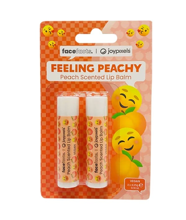 FACE FACTS FEELING PEACHY PEACH SCENTED LIP BALM 
