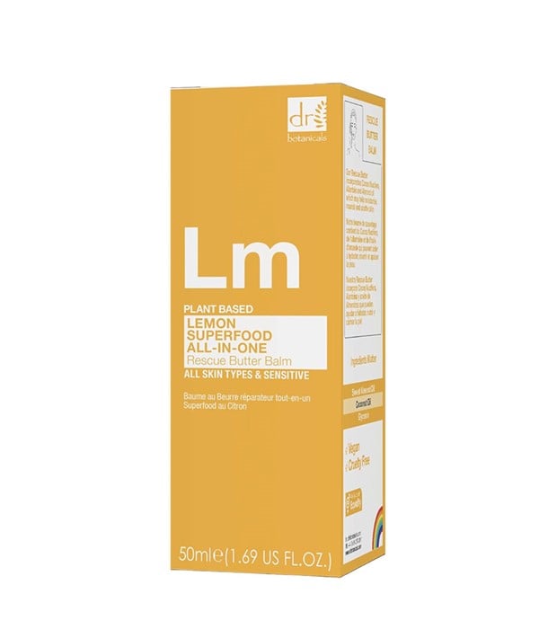 LM LEMON SUPERFOOD ALL IN ONE RESCUE BUTTER BALM 
